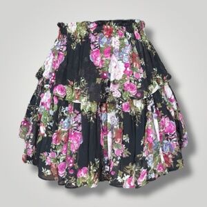 LoveShackFancy Mini Ruffle Skirt